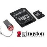 CARTÃO MICRO SD 3X1-16GB-ADAP. LEITOR E FRETE GRÁTIS